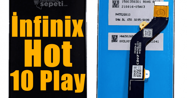 Nfinix Hot Play Ekran Dokunmatik Siyah Tas Z A Plus Kalite Ts W