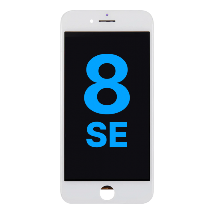 iPhone SE 2 ekran dokunmatik Beyaz AUTHENTİC parlaklik 400+ Nit Standart Yan Sanayi