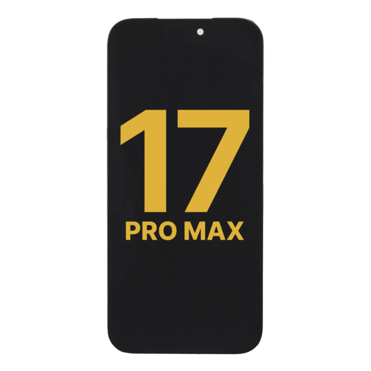 iPhone 17 Pro Max Ekran Dokunmatik HARD OLED parlaklik 900+ Nit Premium Kalite