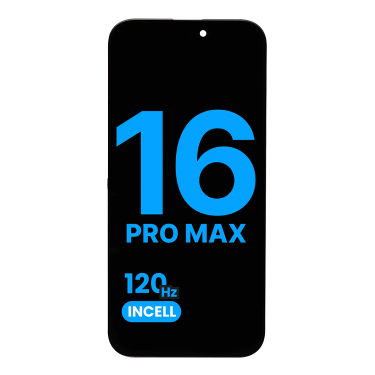 iPhone 16 Pro Max Ekran Dokunmatik HD+ parlaklik 600+ Nit Yuksek Yan Sanayi