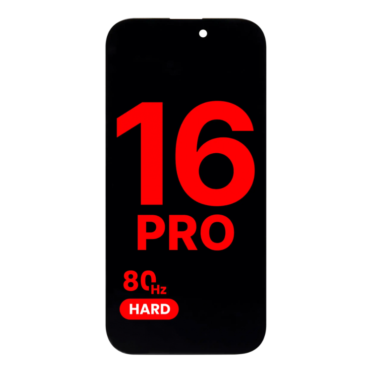 iPhone 16 Pro Ekran Dokunmatik DİAGNOS HARD OLED parlaklik 800+ Nit Premium Kalite