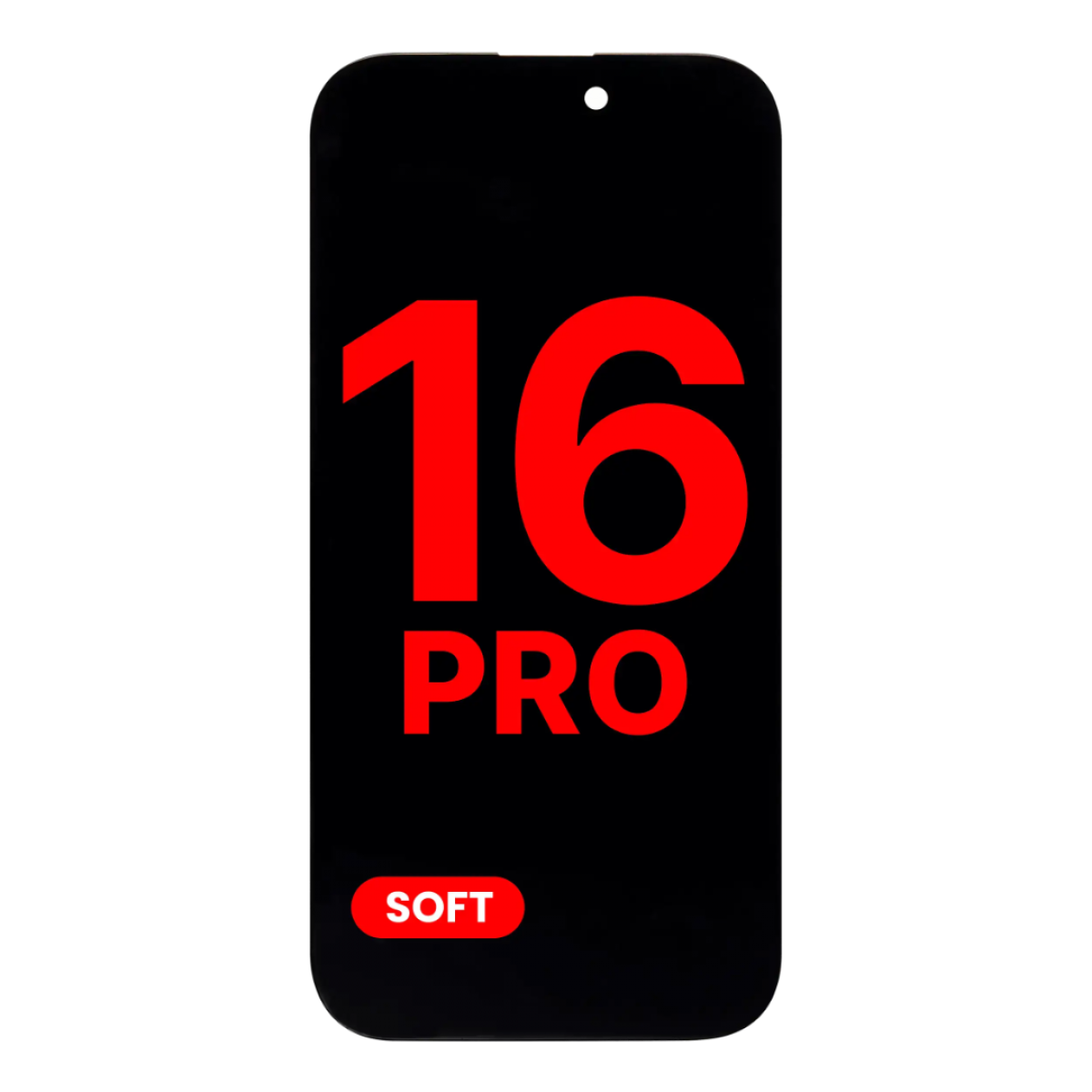 iPhone 16 Pro Ekran Dokunmatik SOFT OLED parlaklik 900+ Nit Premium Kalite