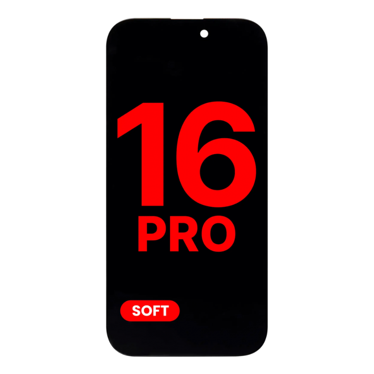 iPhone 16 Pro Ekran Dokunmatik SOFT OLED parlaklik 900+ Nit Premium Kalite