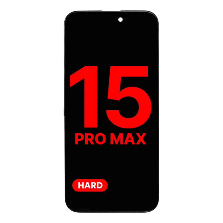 iPhone 15 Pro Max Ekran Dokunmatik HARD OLED parlaklik 800+ Nit Premium Kalite