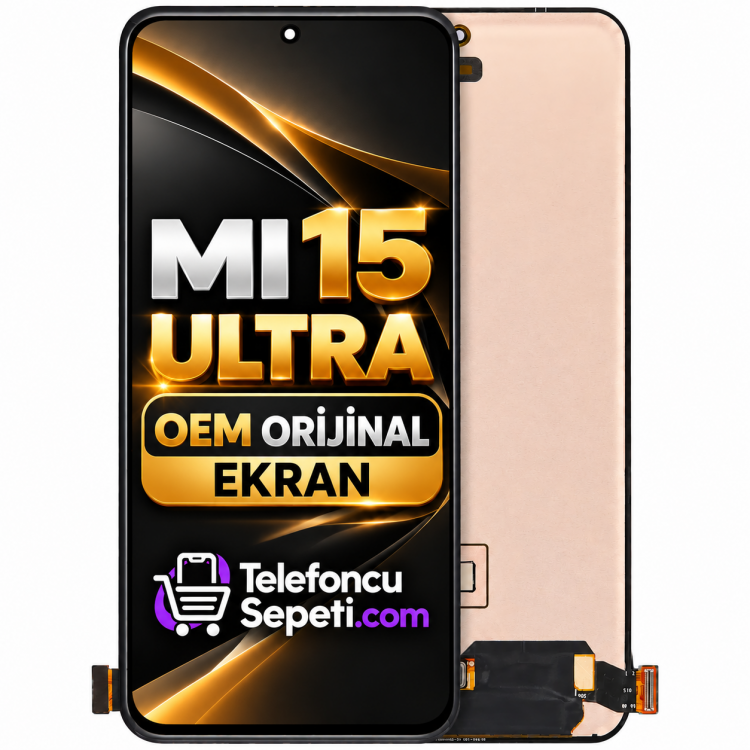 Xiaomi mi 15 Ultra Servis Ekran Dokunmatik Oem Orijinal Amoled Sorunsuz Tak Çalıştır