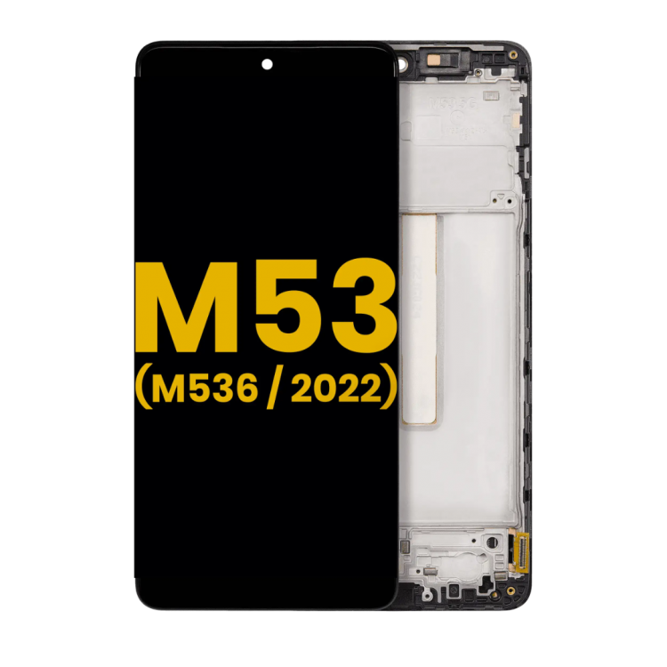 Samsung M53 5G Çıtalı ekran dokunmatik OLED