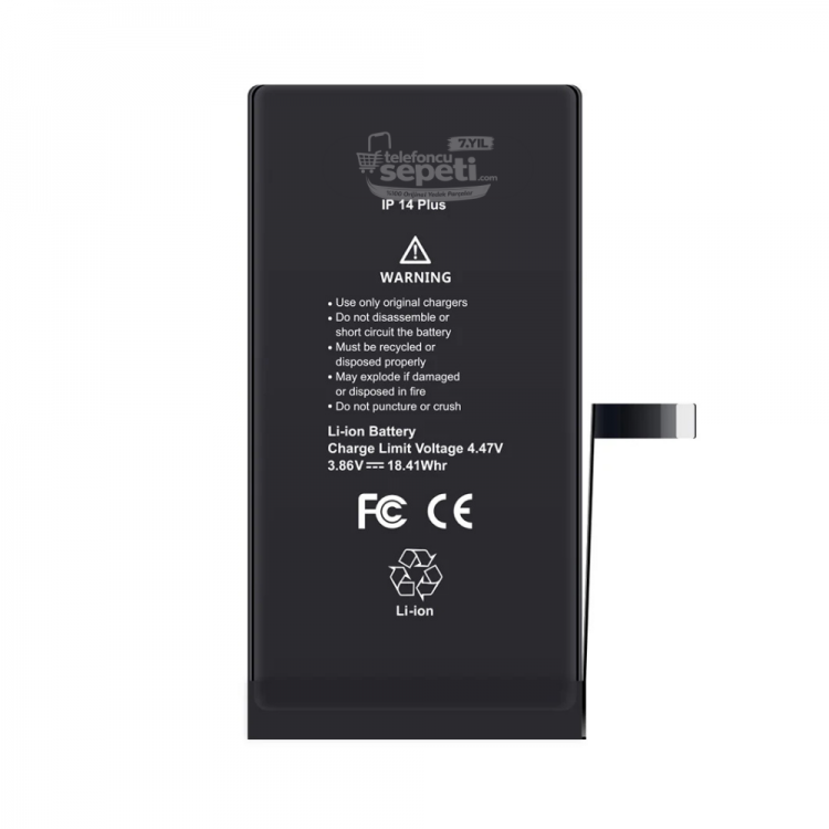 iPhone 14 Plus Batarya Pil 2.El Yazar Sorunsuz Pil Sağlığı %100 Tak Çalıştır Ürün