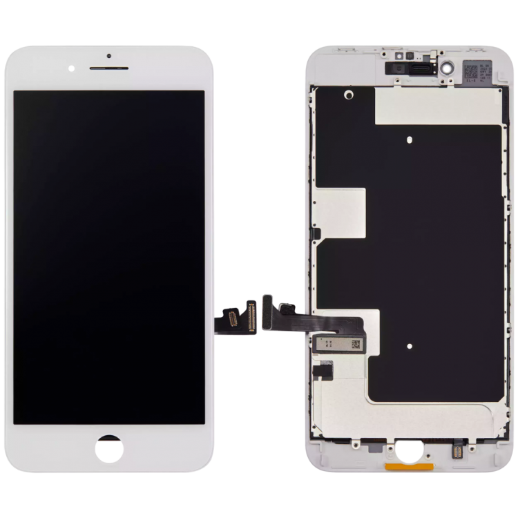 iPhone 8 Plus ekran dokunmatik Beyaz AUTHENTİC parlaklik 400+ Nit Standart Yan Sanayi