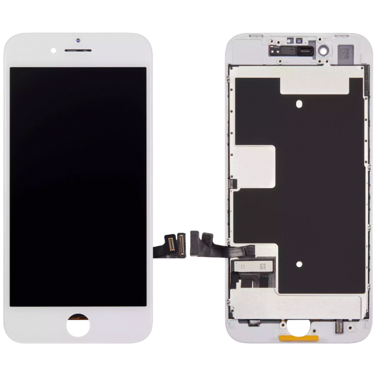 iPhone 8 ekran dokunmatik Beyaz AUTHENTİC parlaklik 400+ Nit Standart Yan Sanayi