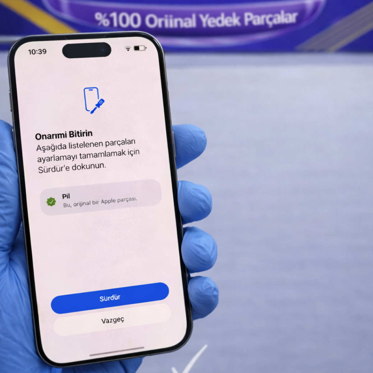 iPhone 13 Mini Batarya Pil 2.El Yazar Sorunsuz Pil Sağlığı %100 Tak Çalıştır Ürün