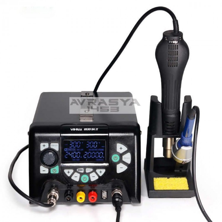 Yihua 853D 5A-II Sıcak Hava & Lehim Istasyonu