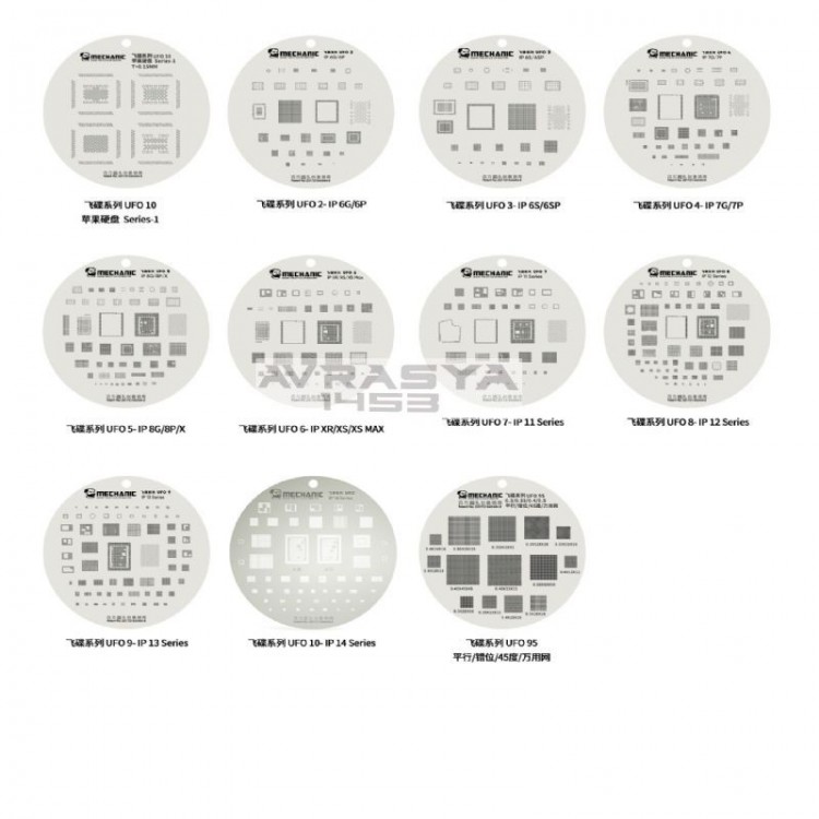 Mechanic Ufo Iphone Entegre Kalıp Set