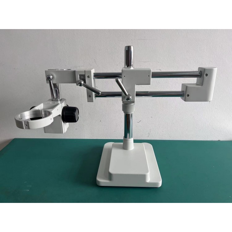 X2 Masaya Vidalı Mikroskop Stand Beyaz