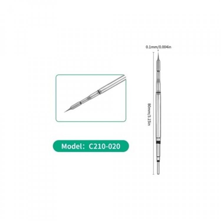 Korad C210-020 Havya Ucu Düz