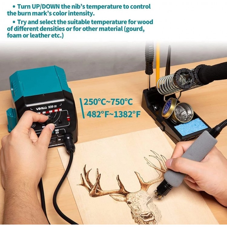 Yihua 939-III Çift Kalem Pirograf Istasyonu