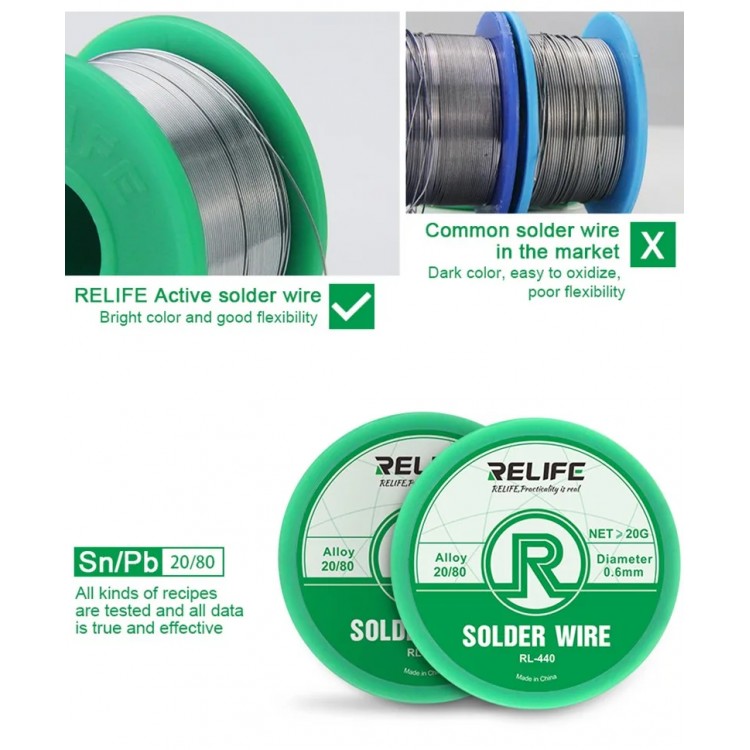 Relife Rl-441 0.6Mm 55g Lehim Teli