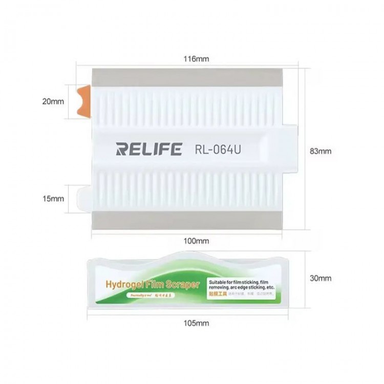 Ss-064U Nano Cam Çekme Spatulası