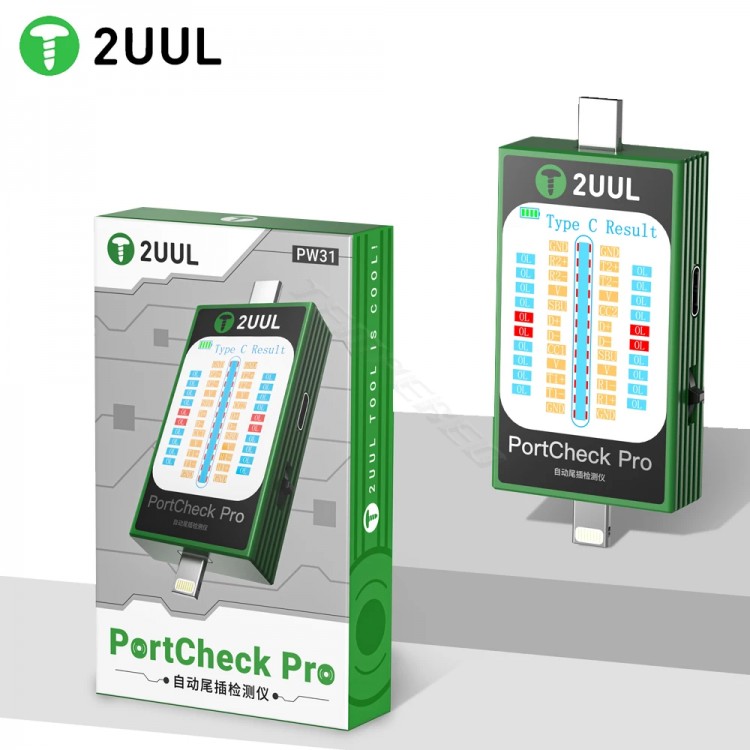 2Uul Pw31 Mini Type-C Lightling Voltaj Ölçücü