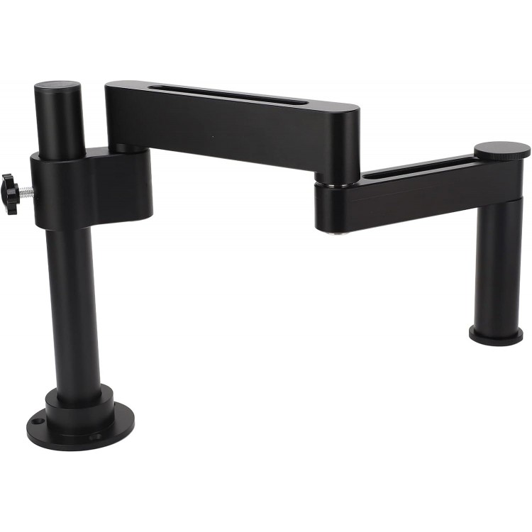 X2 Yeni Masaya Vidalı Mikroskop Stand Siyah