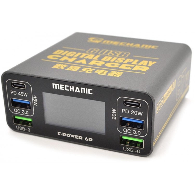 Mechanic F-Power 6P 6 Port Usb Tester