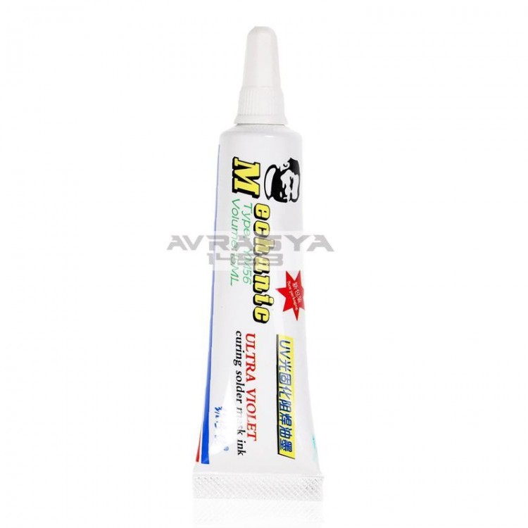 Mechanic Ym56 Siyah Blue Yeşil 15Ml Uv Flux