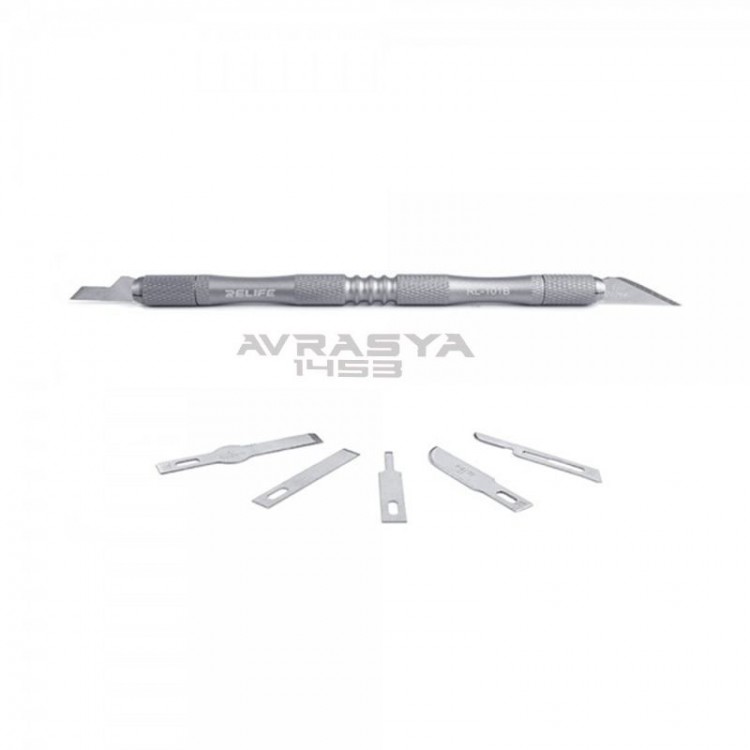 Relife Rl-101B 8 I 1 Arada Neşter Kesme Takımı