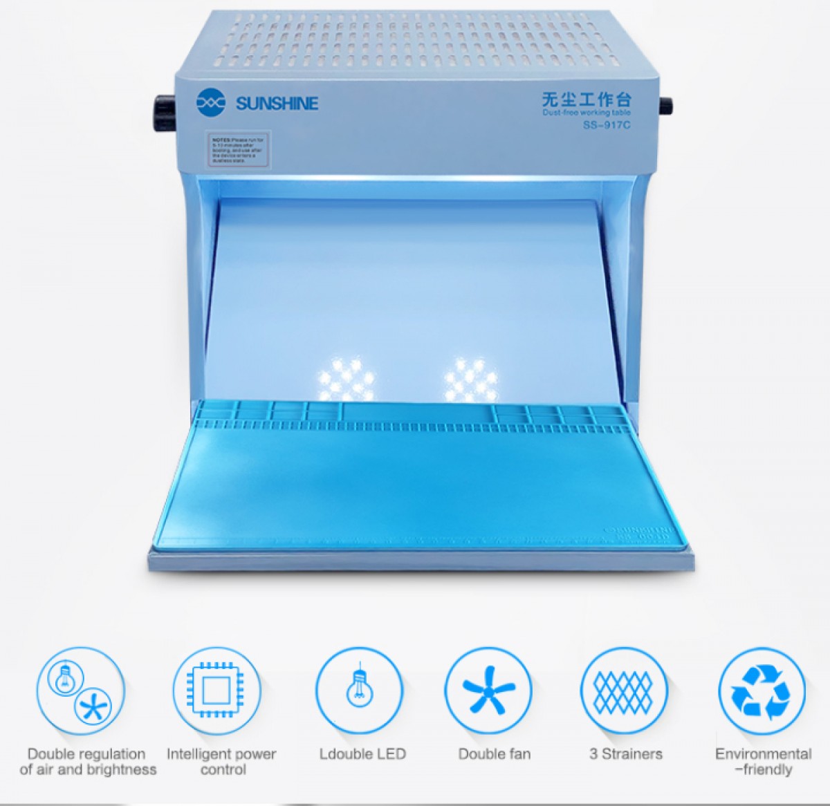 Sunshine Ss-917C Toz İtici Worktable