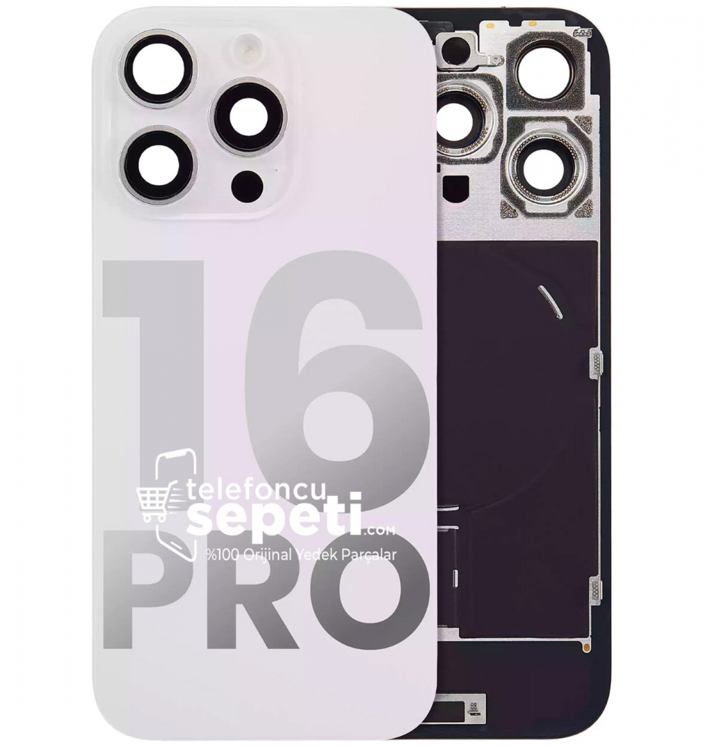 İphone 16 Pro Arka Kapak %100 Orijinal İphone 16 Pro Arka Kapak %100 Orijinal