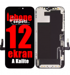 İPhone 12 Ekran Dokunmatik Siyah A Kalite