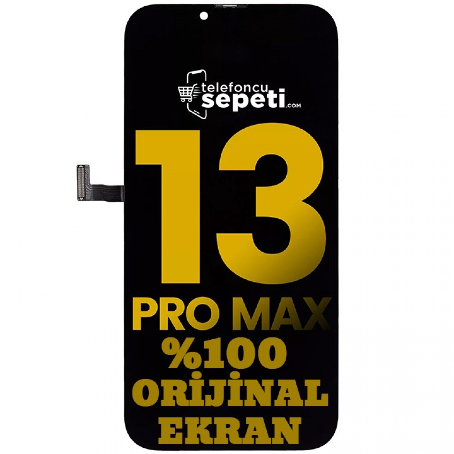 iPhone 13 Pro Max Ekran Dokunmatik Siyah Orjinal Servis iPhone 13 Pro Max Ekran Dokunmatik Siyah Orjinal Servis