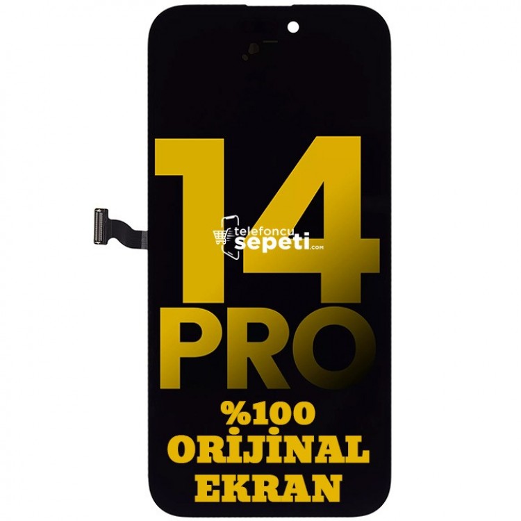 iPhone 14 Pro Ekran Dokunmatik Siyah Orjinal Servis