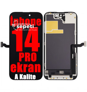 İphone 14 Pro Ekran Dokunmatik Siyah A Kalite