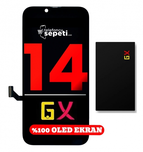 iPhone 14 Ekran Dokunmatik Eknran Siyah %100 Oled 