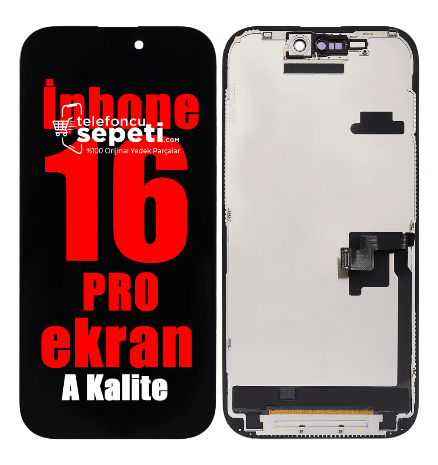 İphone 16 Pro Ekran Dokunmatik Siyah A Kalite İphone 16 Pro Ekran Dokunmatik Siyah A Kalite