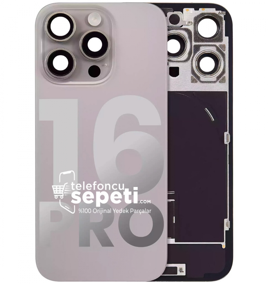 İphone 16 Pro Arka Kapak %100 Orijinal