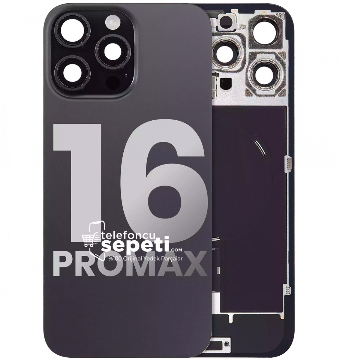 İphone 16 Pro Max Arka Kapak %100 Orijinal İphone 16 Pro Max Arka Kapak %100 Orijinal
