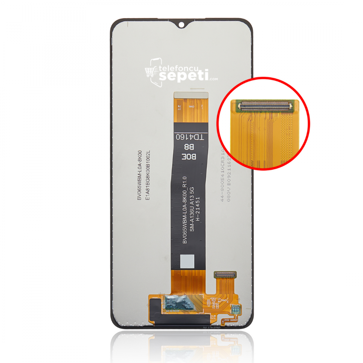 Samsung Galaxy A13 5g A136 Ekran Dokunmatik Siyah Çıtasız %100 Orijinal