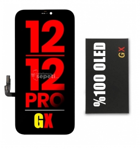 İPhone 12 Ekran Dokunmatik Siyah Oled Gx Marka