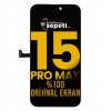 iPhone 15 Pro Max Ekran Dokunmatik Siyah %100 Orijinal