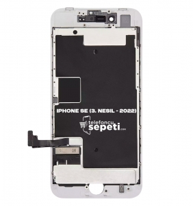 İphone SE 2022 Ekran Dokunmatik Beyaz Cam Değişmiş 3. Nesil A2783