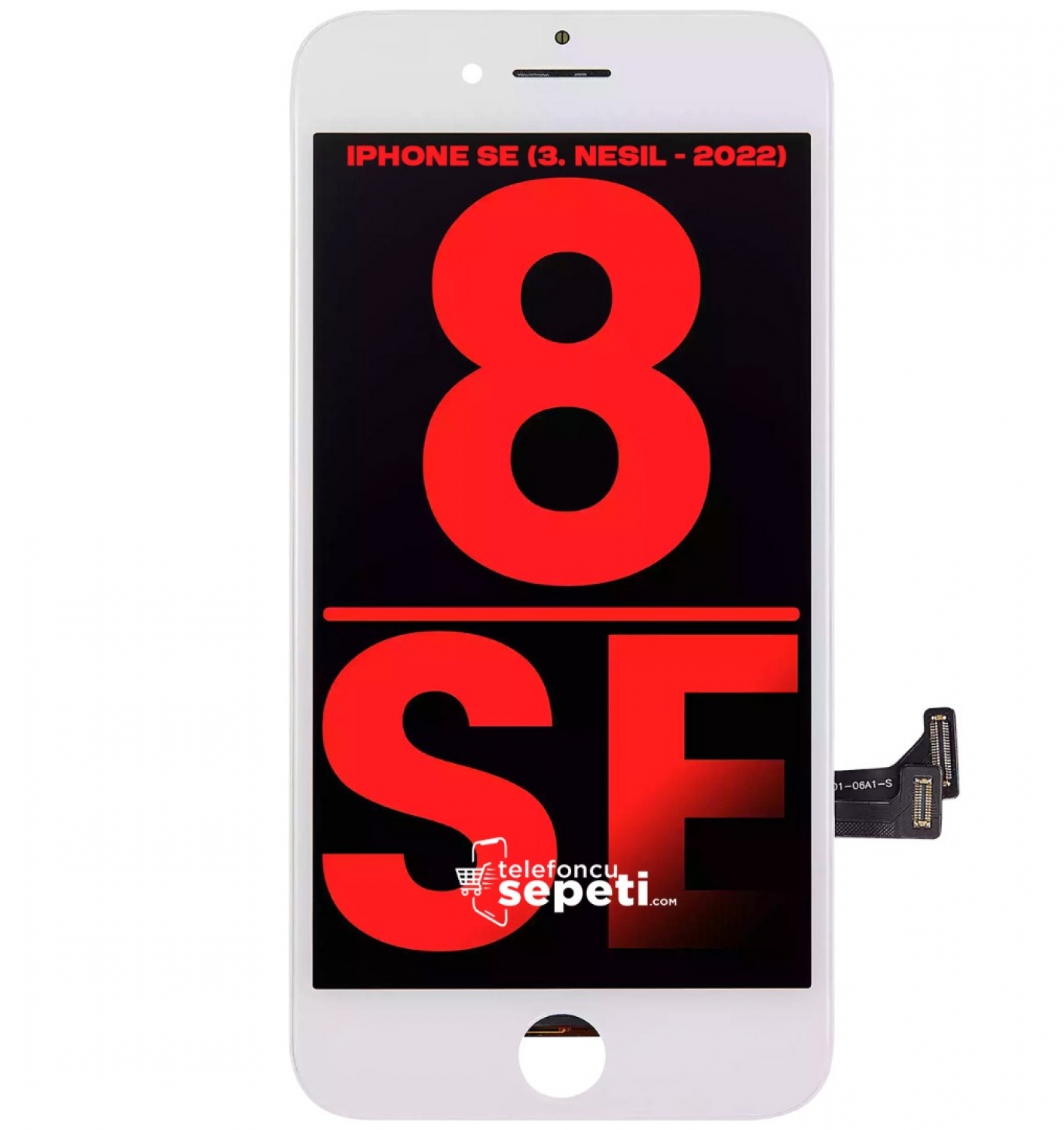 İphone SE 2022 Ekran Dokunmatik Beyaz Cam Değişmiş 3. Nesil A2783 İphone SE 2022 Ekran Dokunmatik Beyaz Cam Değişmiş 3. Nesil A2783