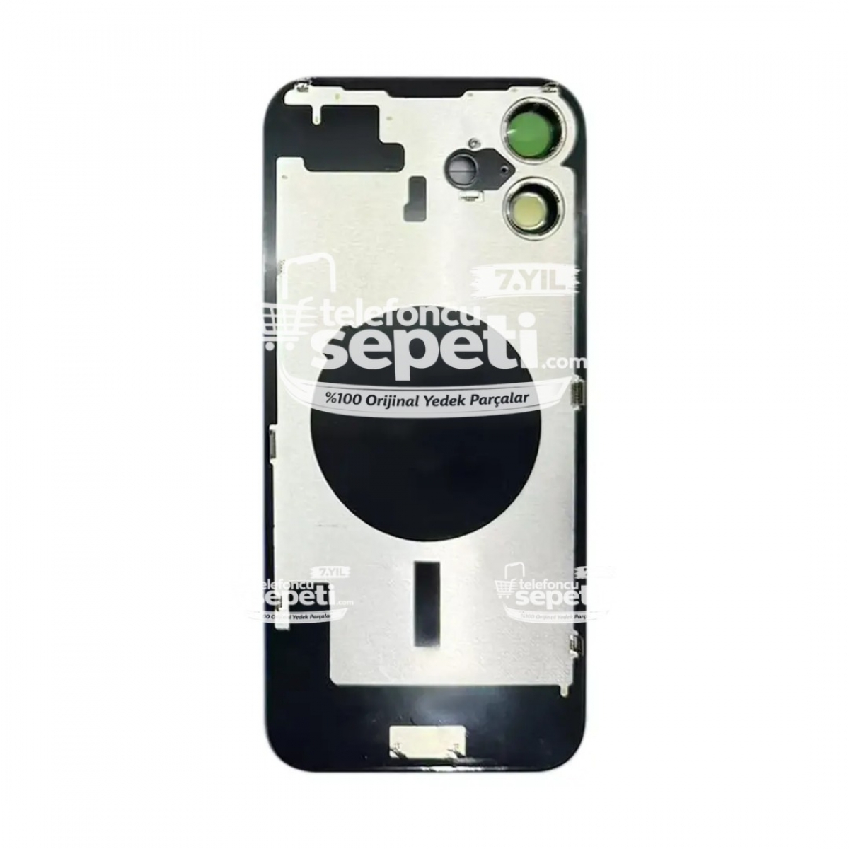 İphone 16 Arka Kapak Mavi Full Set