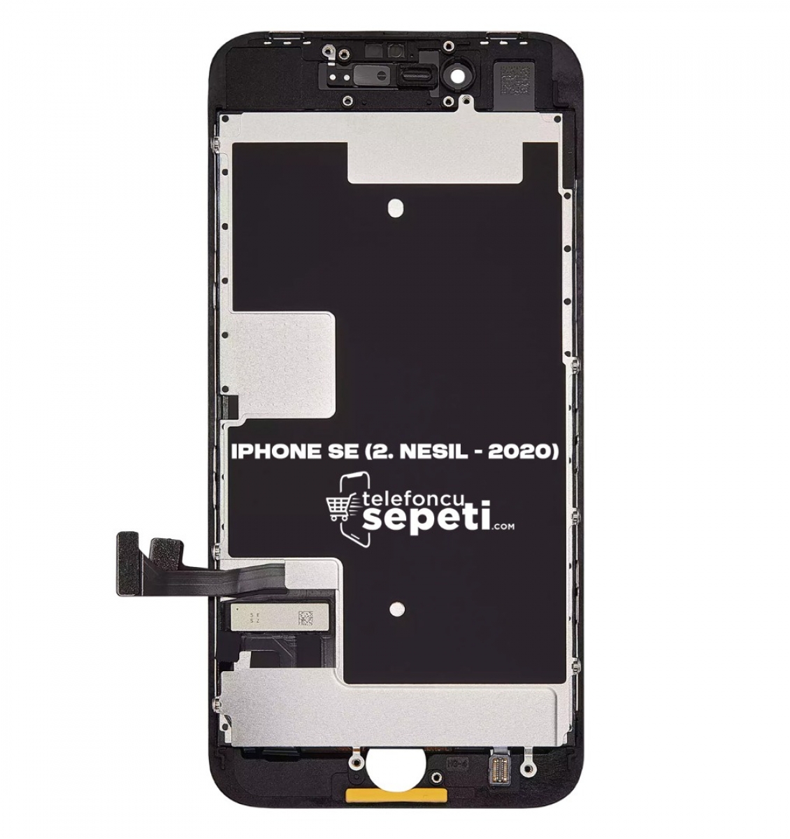 İphone Se 2020 Ekran Dokunmatik Siyah Revize Orjinal