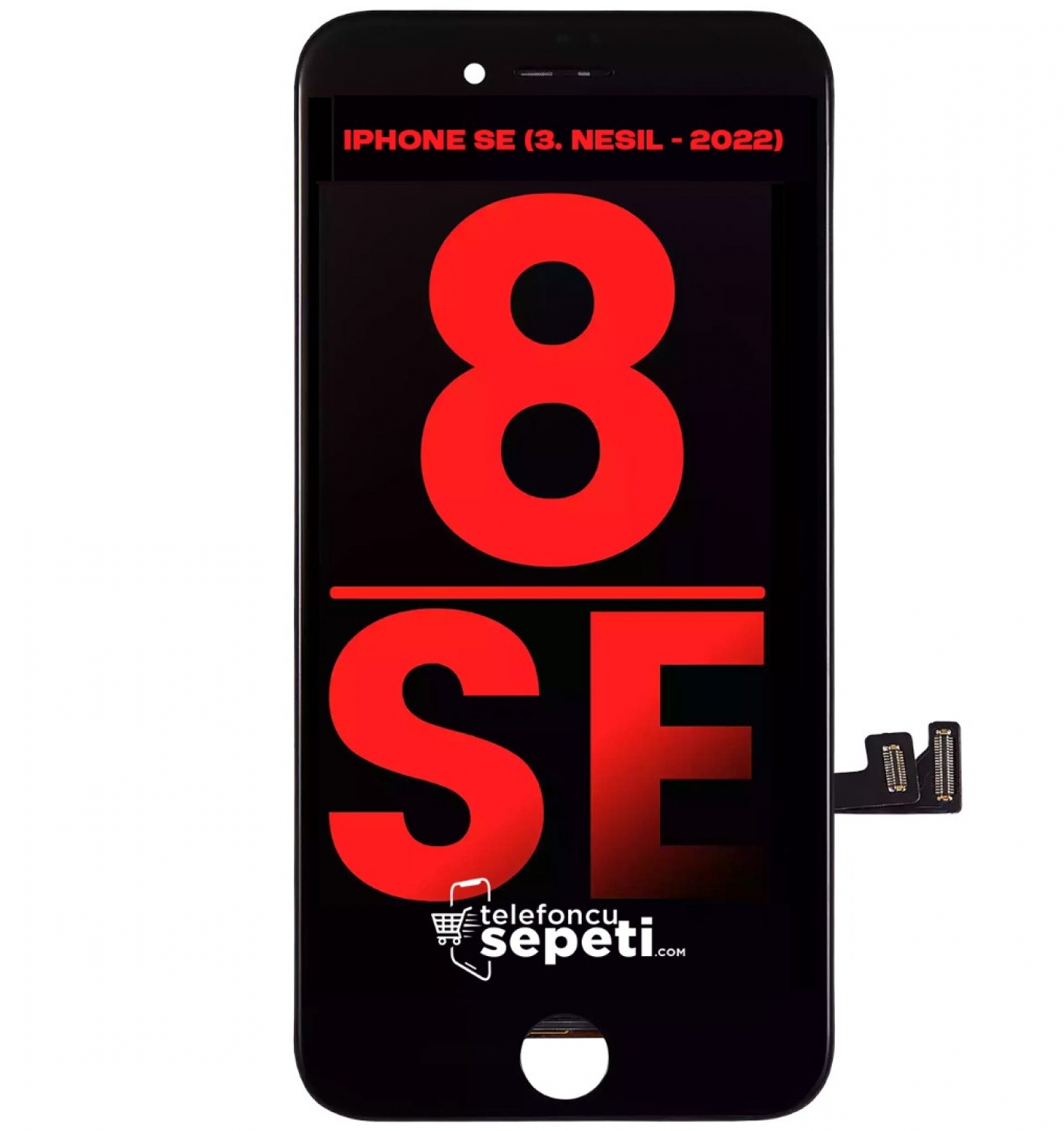 İphone SE 2022 Ekran Dokunmatik Siyah Cam Değişmiş 3. Nesil A2783 İphone SE 2022 Ekran Dokunmatik Siyah Cam Değişmiş 3. Nesil A2783