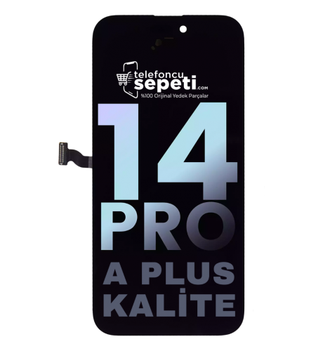 İphone 14 Pro Ekran Dokunmatik Siyah A Plus Kalite
