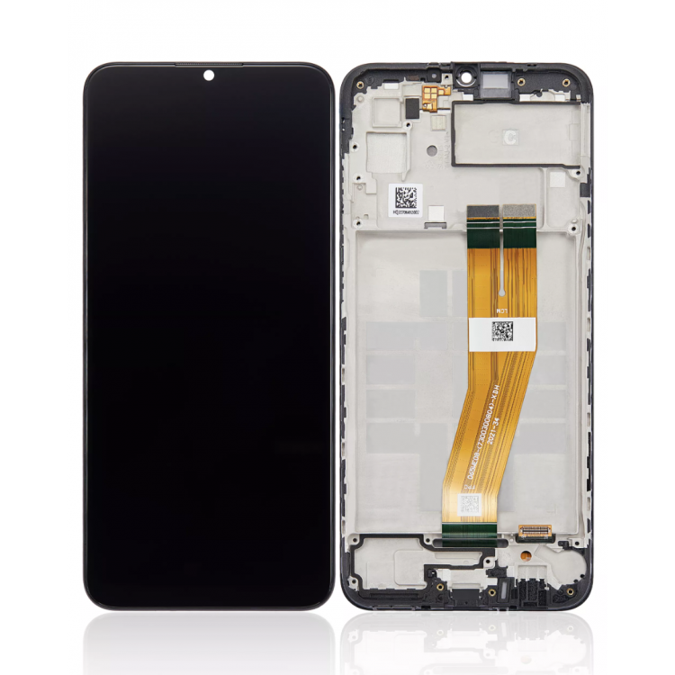 Samsung Galaxy A03 A035 Ekran Dokunmatik Siyah Çıtalı A Plus Kalite