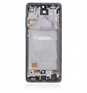 Samsung Galaxy A72 A725 Ekran Dokunmatik Çıtalı Oled "Tam Ekran"