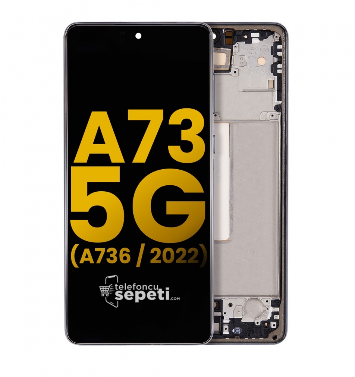 Samsung Galaxy A73 A736 Ekran Dokunmatik Çıtalı %100 Orijinal