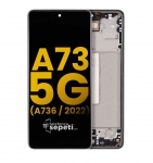 Samsung Galaxy A73 A736 Ekran Dokunmatik Çıtalı %100 Orijinal