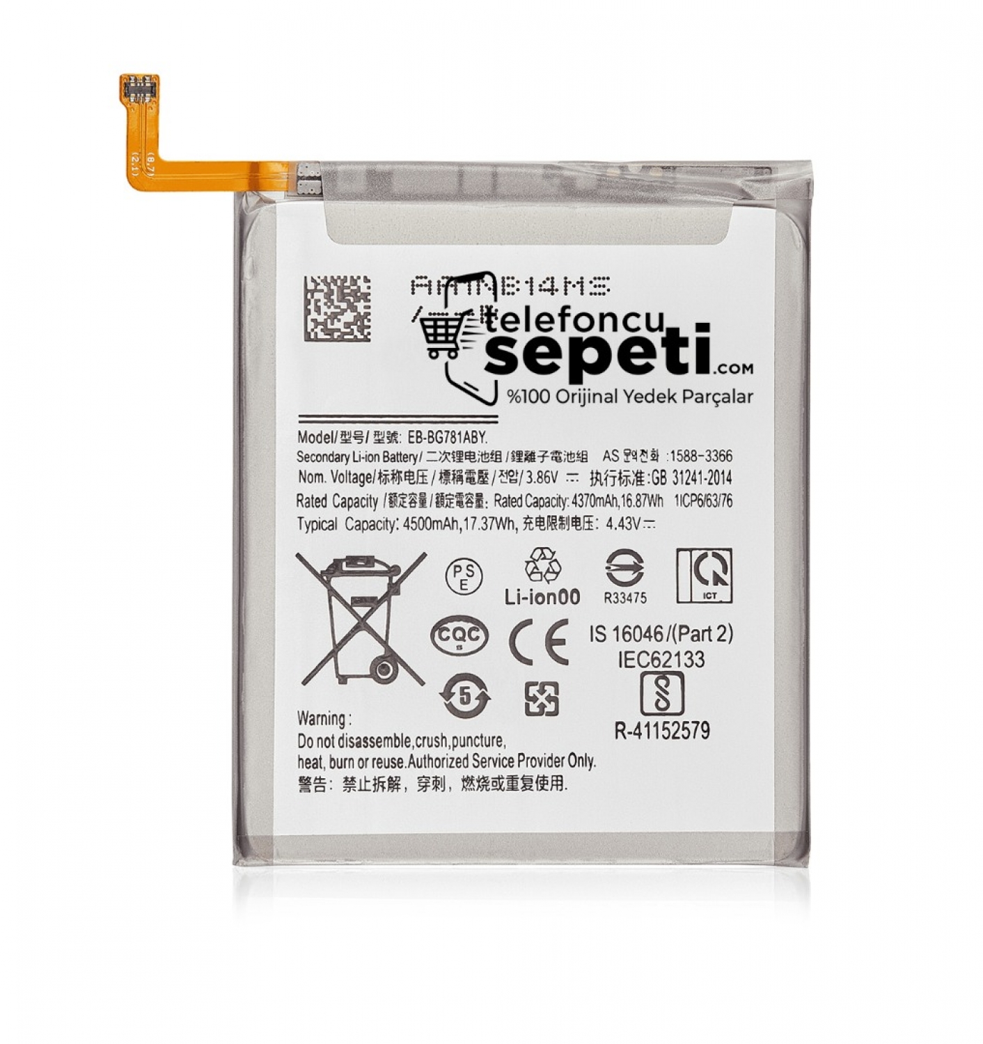 Samsung Galaxy A52 A525 Batarya Pil %100 Orijinal